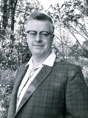 Portrait of Arthur Wilcox, courtesy Peninsula Library