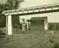 Original gate house at Munroe Falls Metro Park